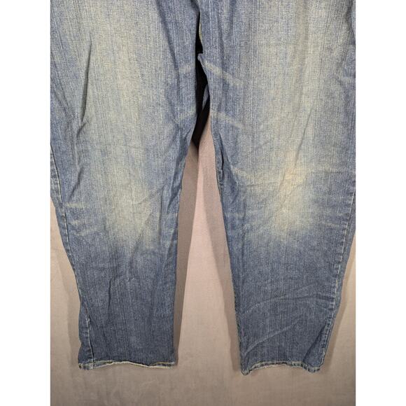 VTG Gilyard Mfg Co Jeans Men 42 x 32.5 Blue Heavy Ounce Y2K Hip Hop Embroidered - Picture 4 of 14